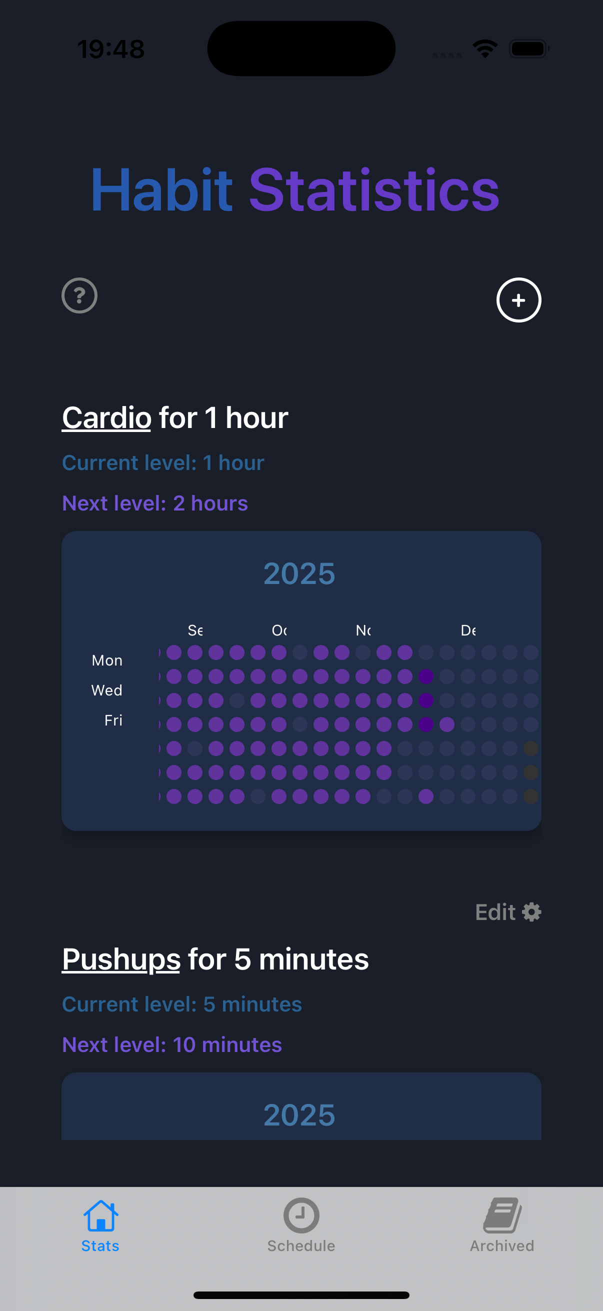 Screenshot 4 of Habit Ladder