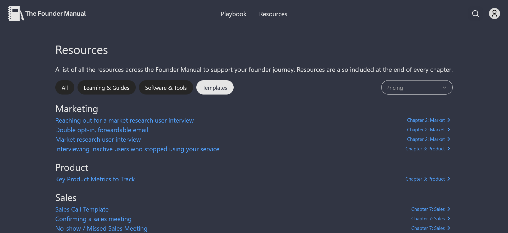 Screenshot 1 of The Founder Manual