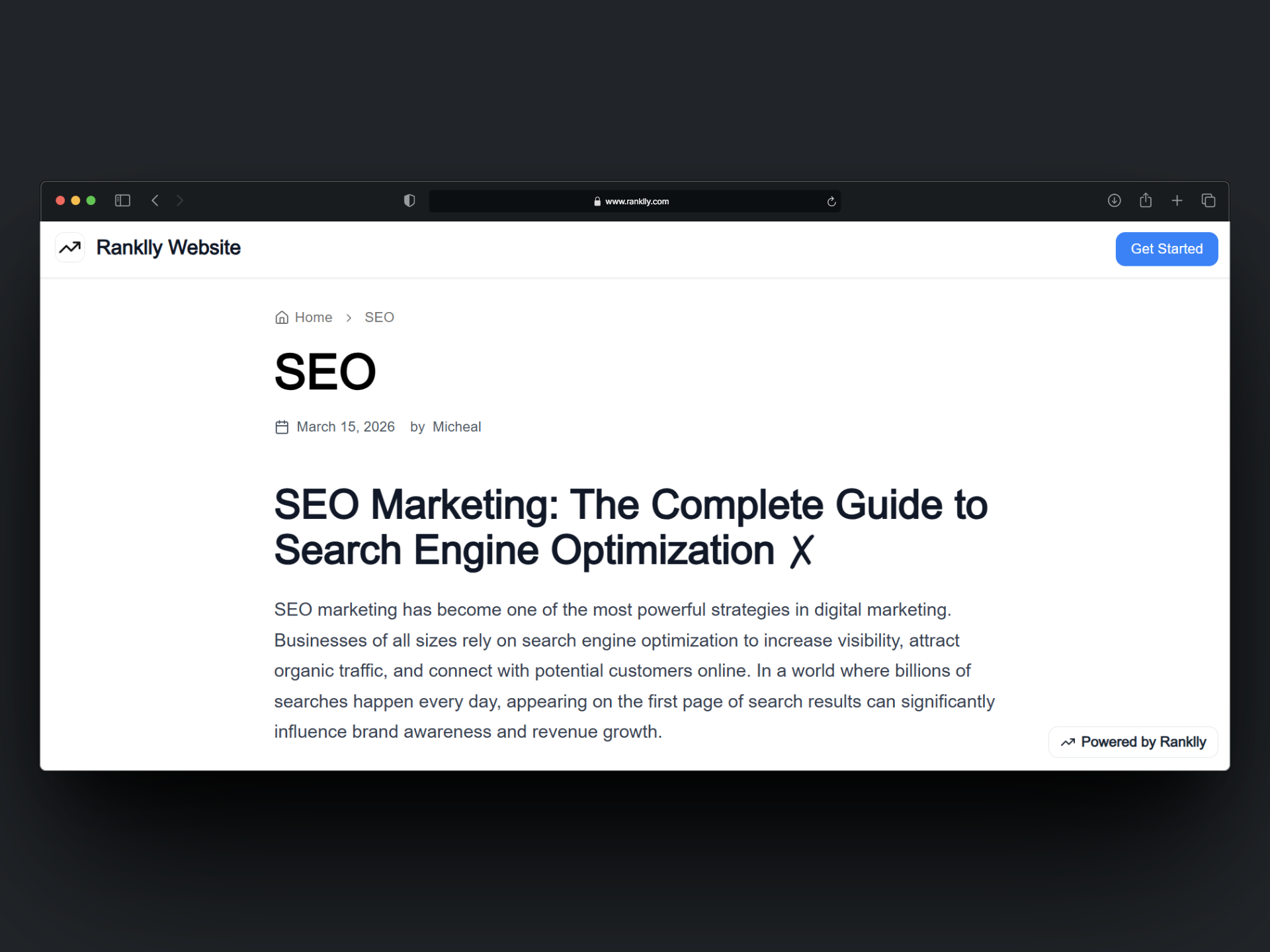 Screenshot 1 of Ranklly