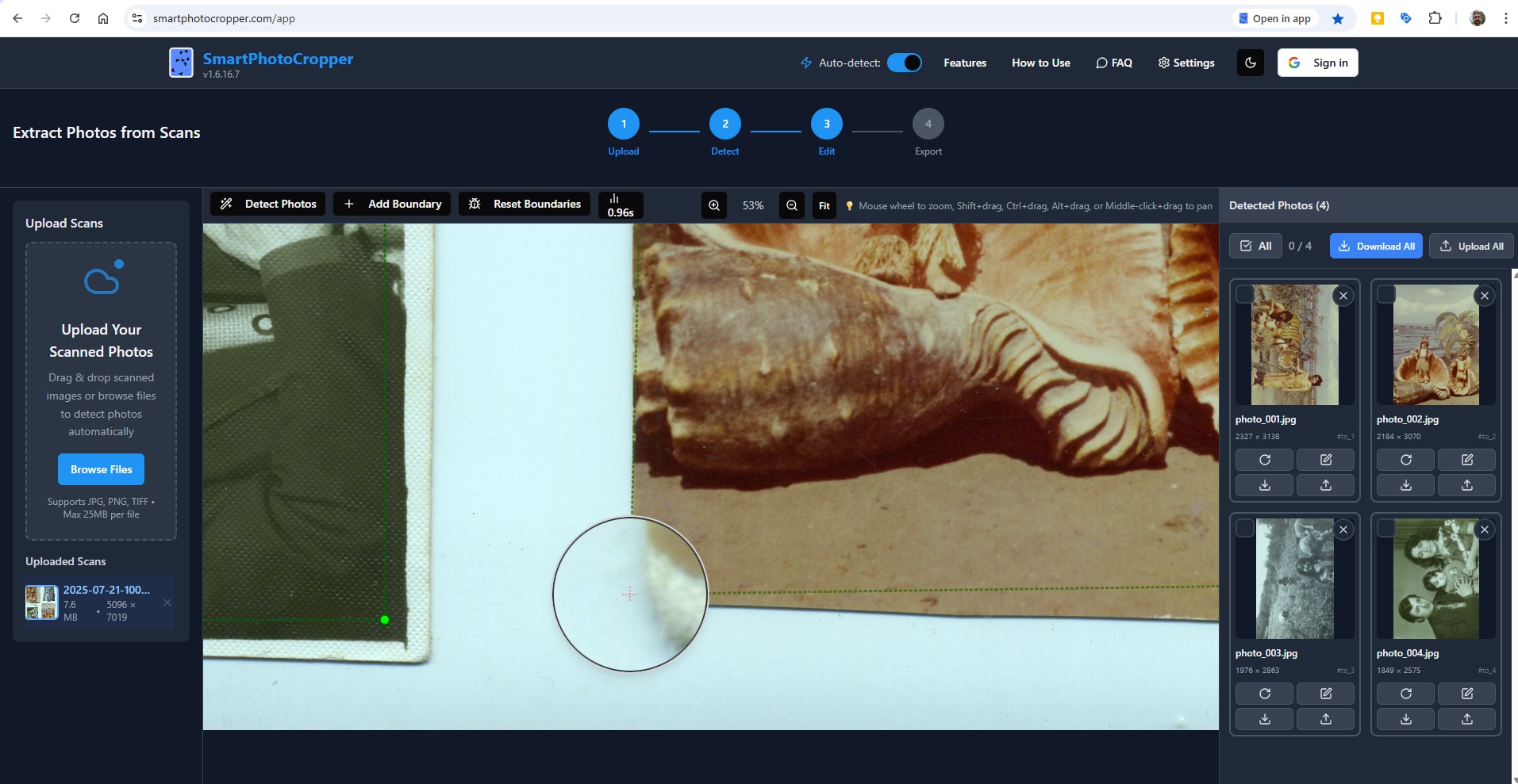 Screenshot 3 of Smart Photo Cropper
