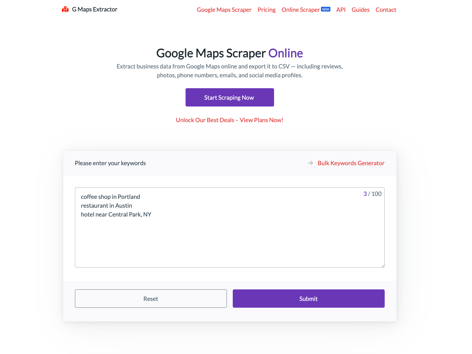 Screenshot 3 of G Maps Extractor