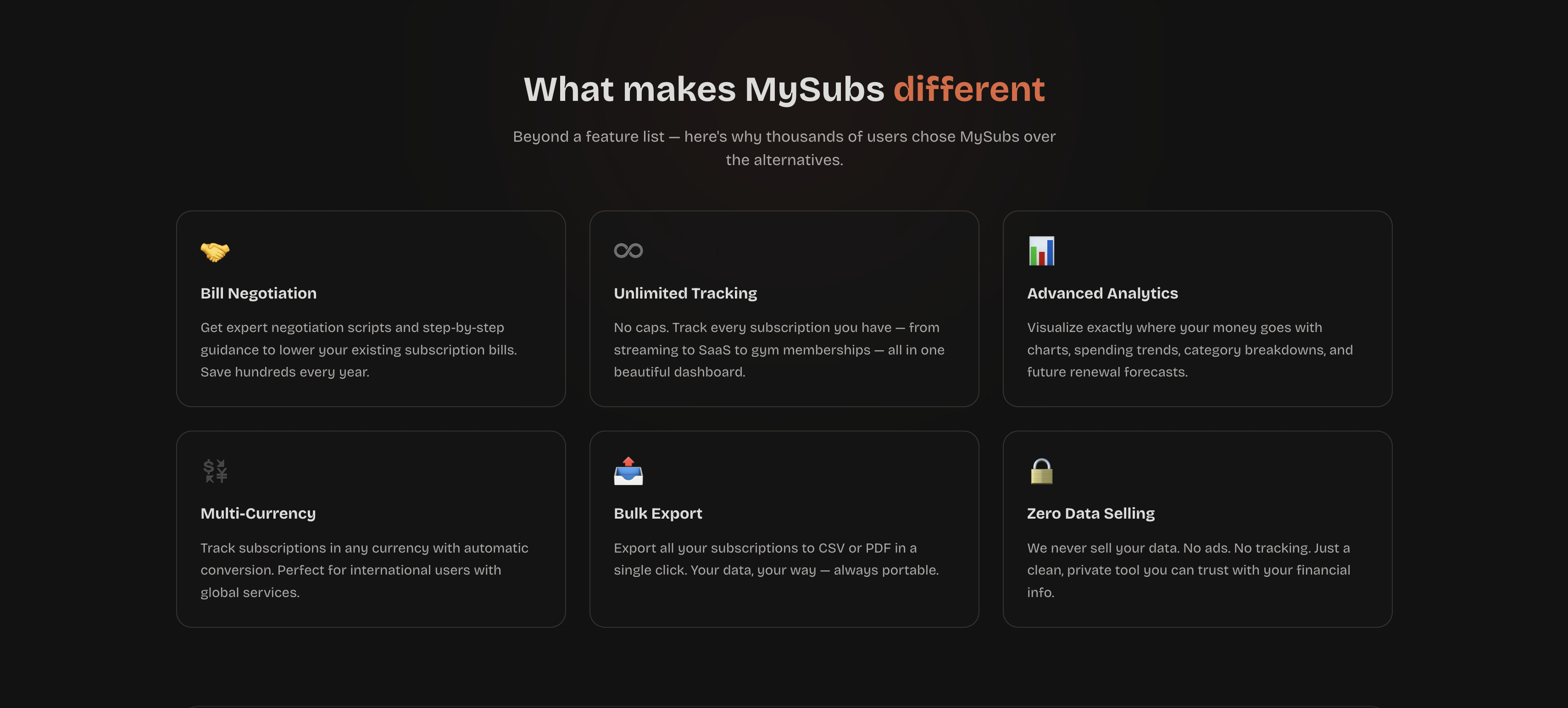 Screenshot 6 of MySubs