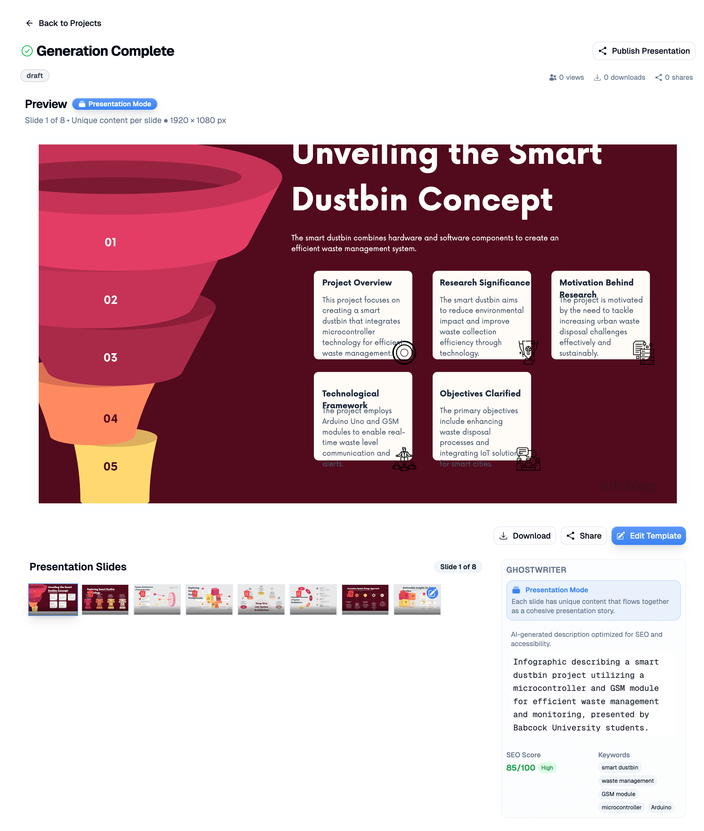 Screenshot 9 of InfoBlog