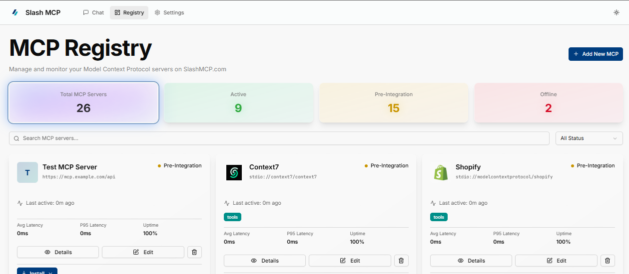 Screenshot 2 of Slash MCP