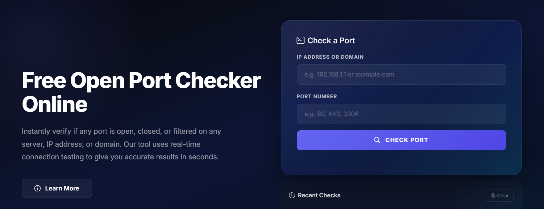 Screenshot 2 of Open Port Checkers