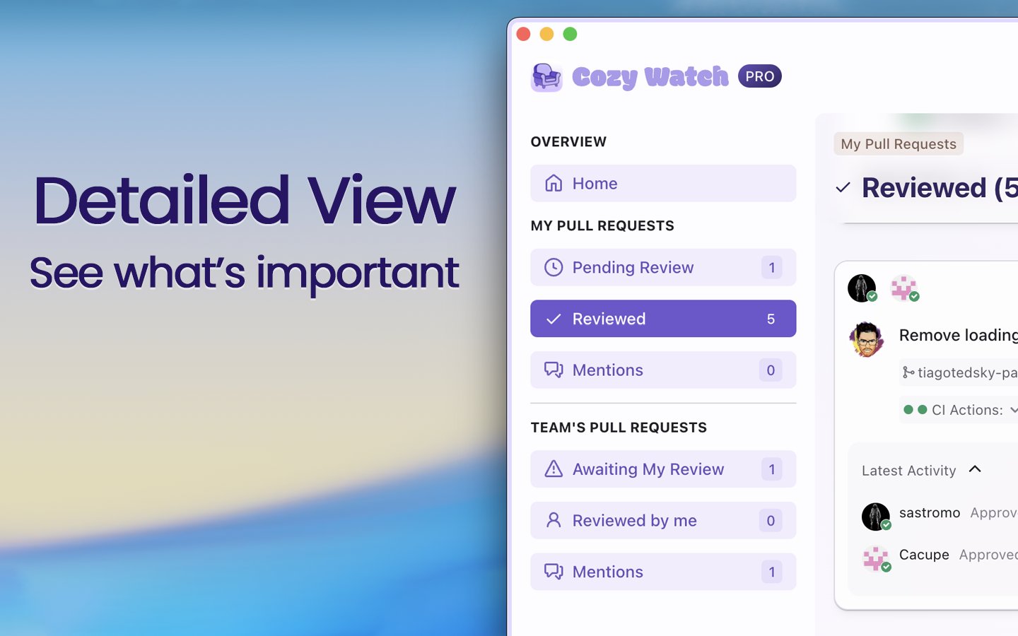 Screenshot 3 of Cozy Watch