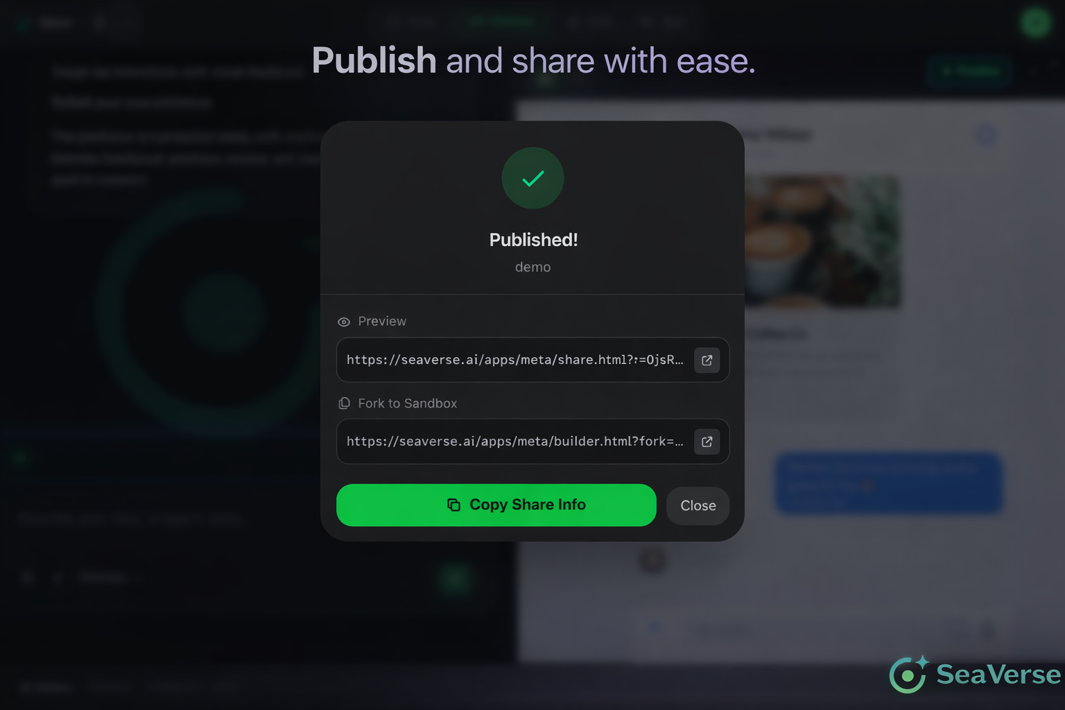 Screenshot 6 of SeaVerse AI