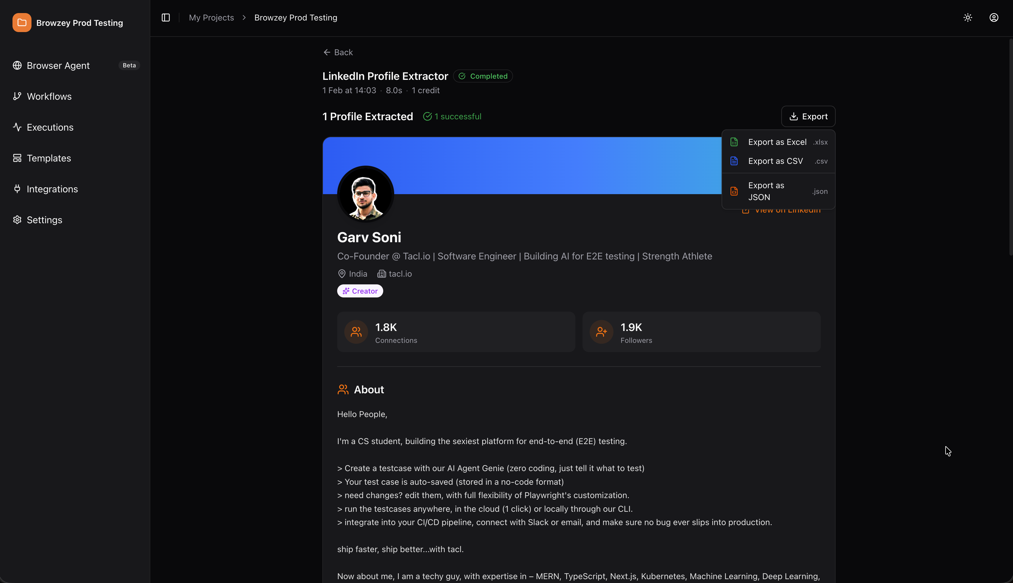 Screenshot 2 of Browzey