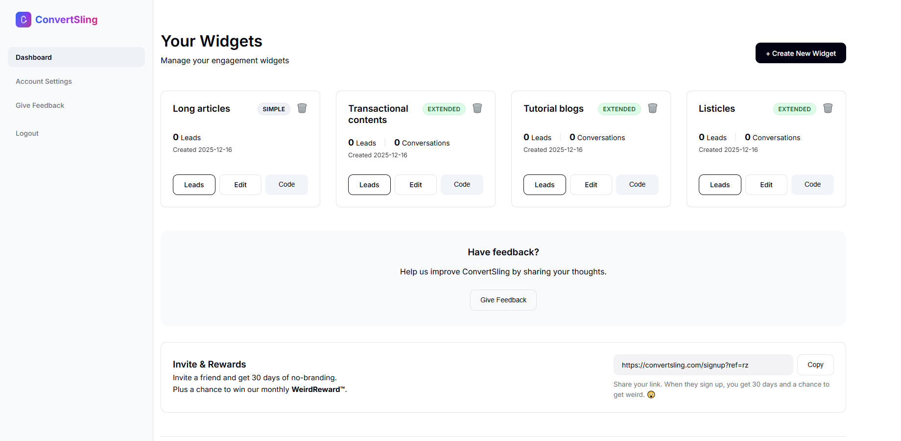 Screenshot 4 of ConvertSling - Turn readers into leads