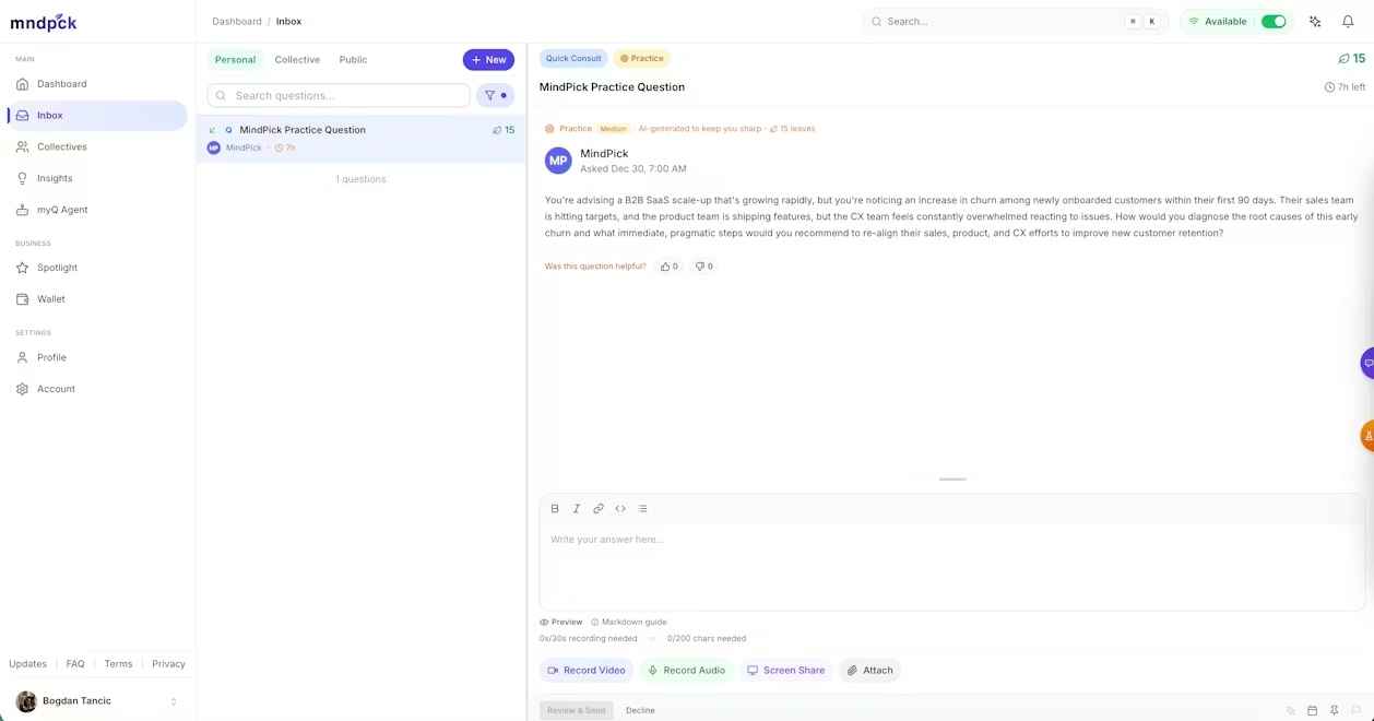 Screenshot 4 of mindPick