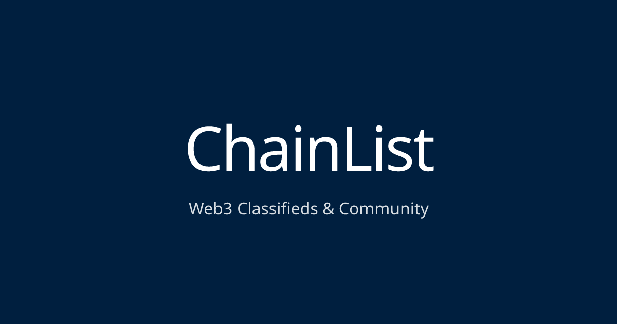 Screenshot 1 of ChainList