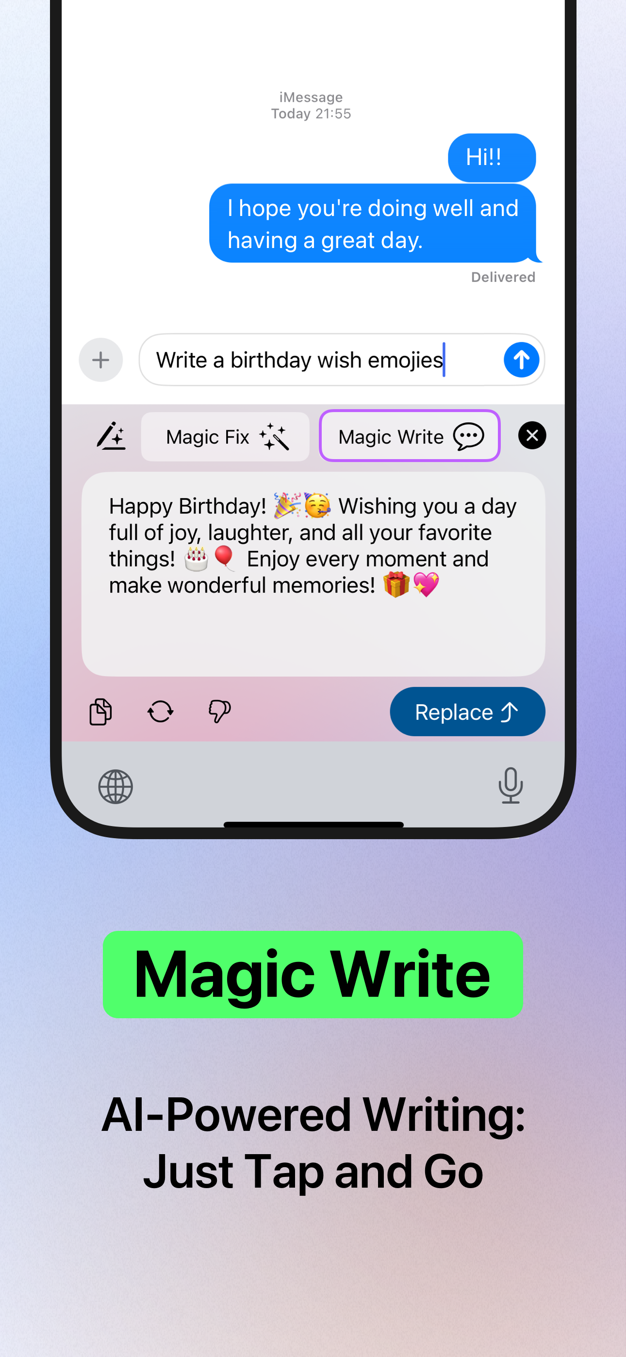 Screenshot 6 of AnyWrite – AI Keyboard