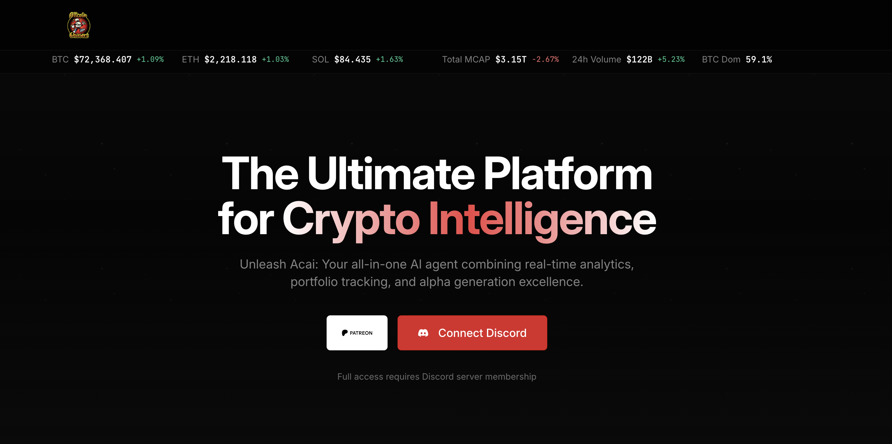 Screenshot 1 of AltcoinchasersHQ