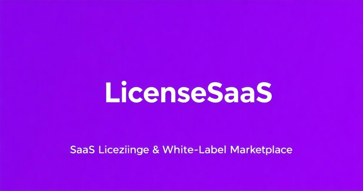 Screenshot 1 of LicenseSaaS