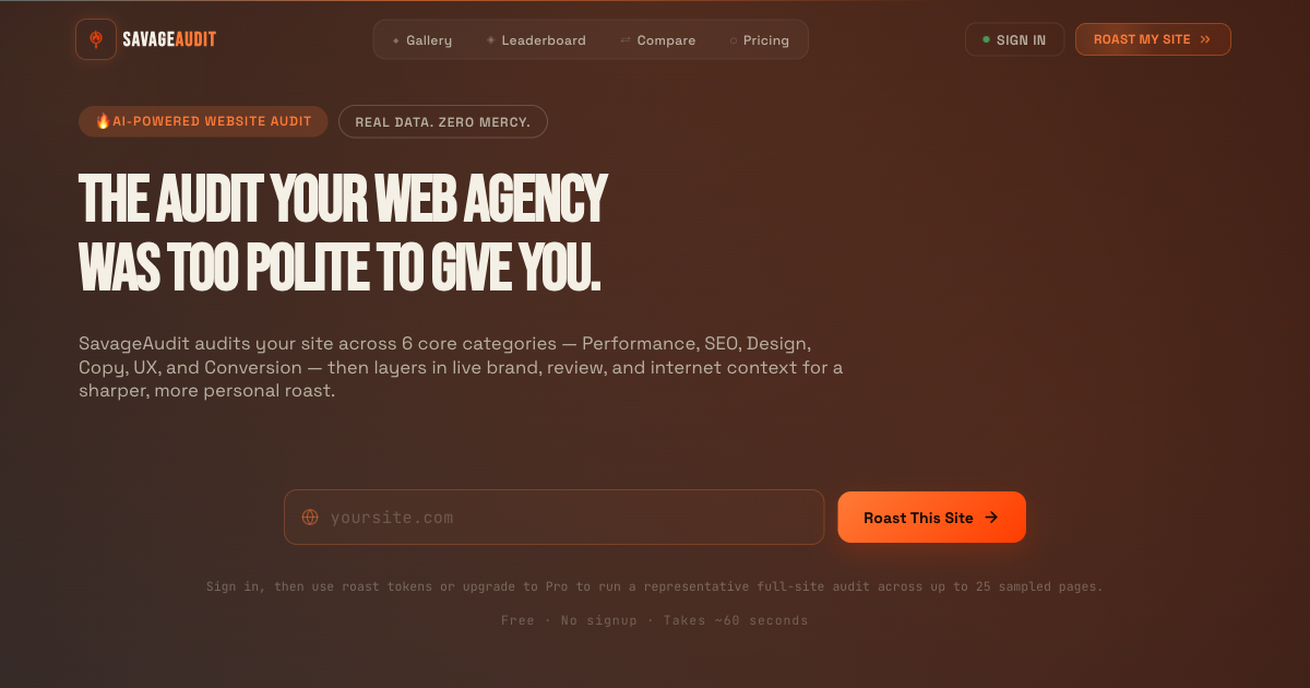 Screenshot 1 of SavageAudit