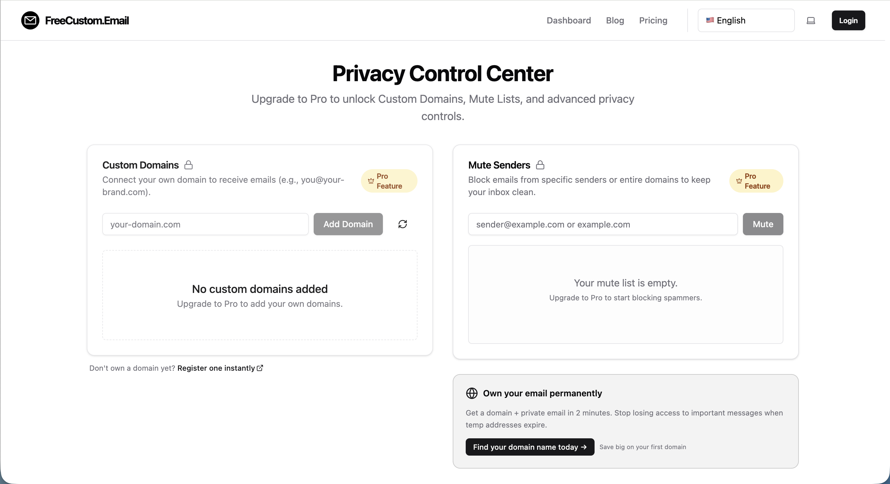 Screenshot 3 of FreeCustom.Email