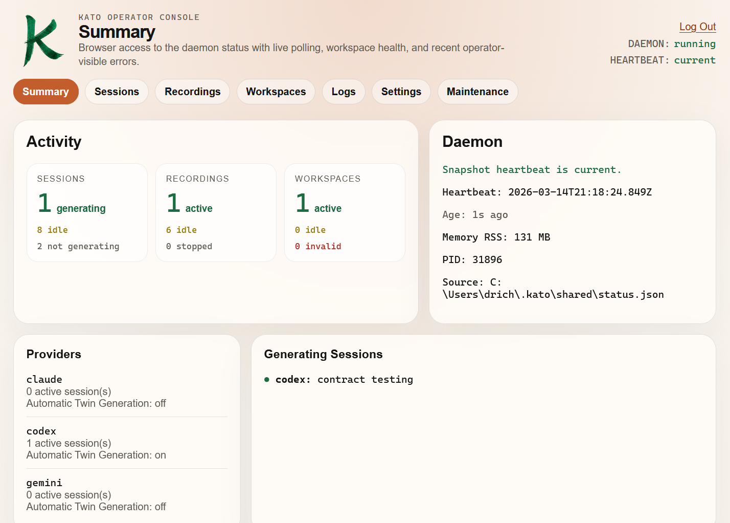 Screenshot 1 of Kato