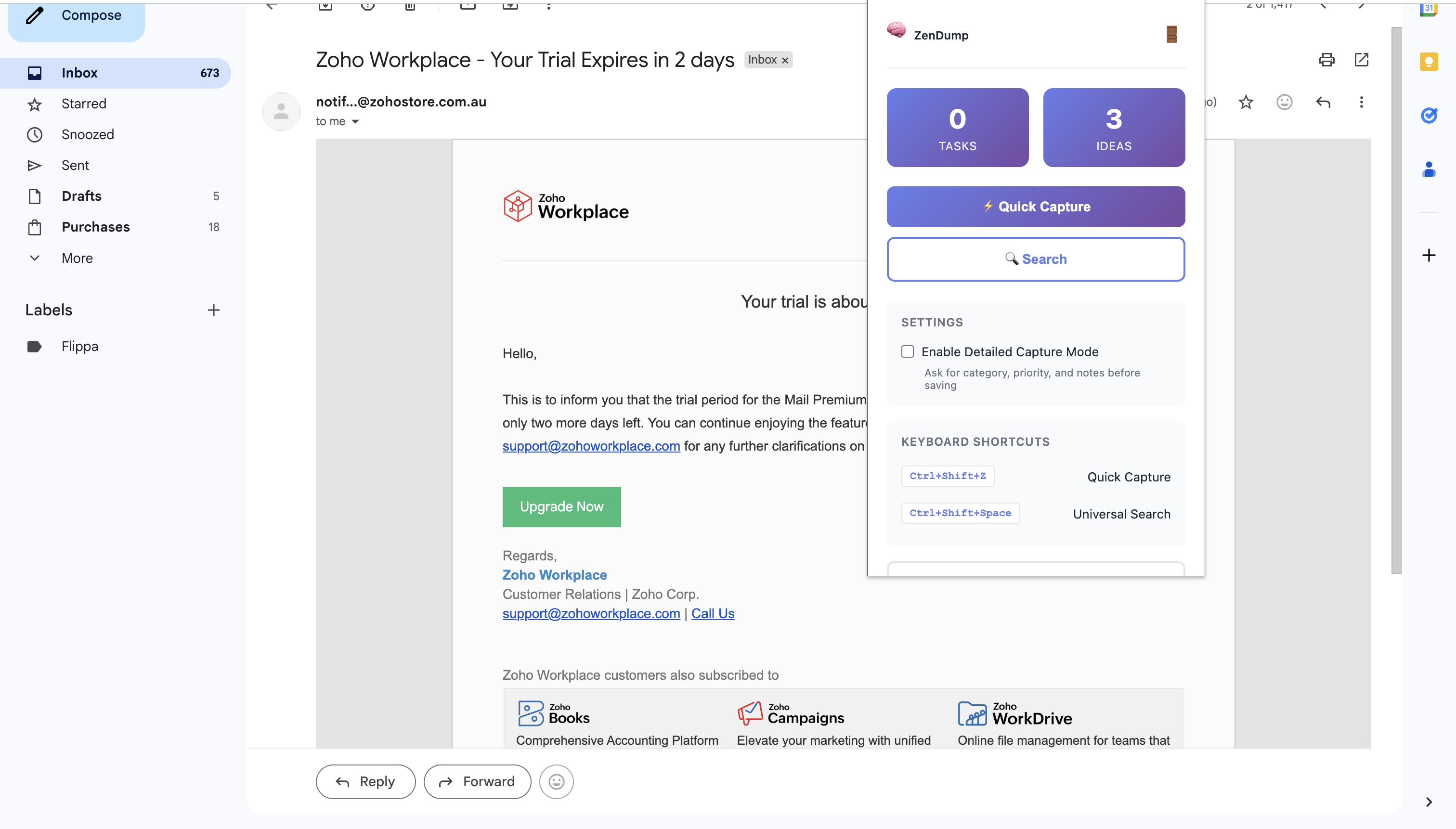 Screenshot 8 of ZenDump - Your AI-Powered Second Brain