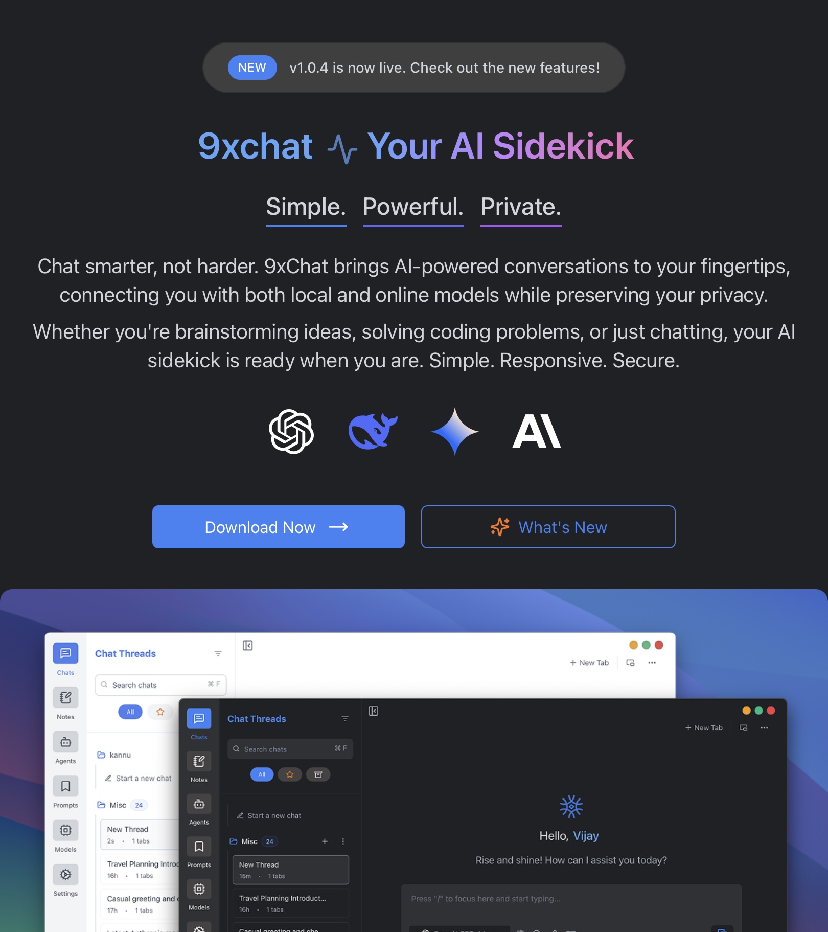 Screenshot 5 of 9XChaT