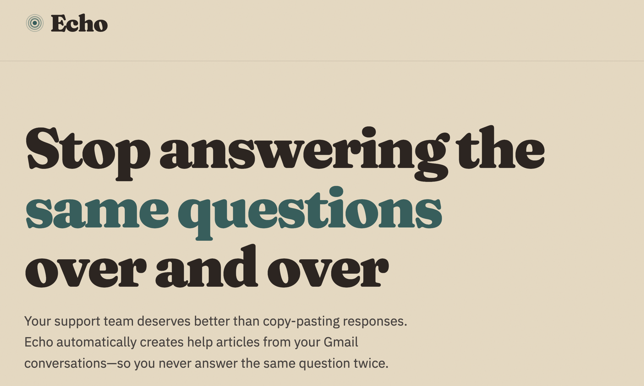 Screenshot 1 of Echo