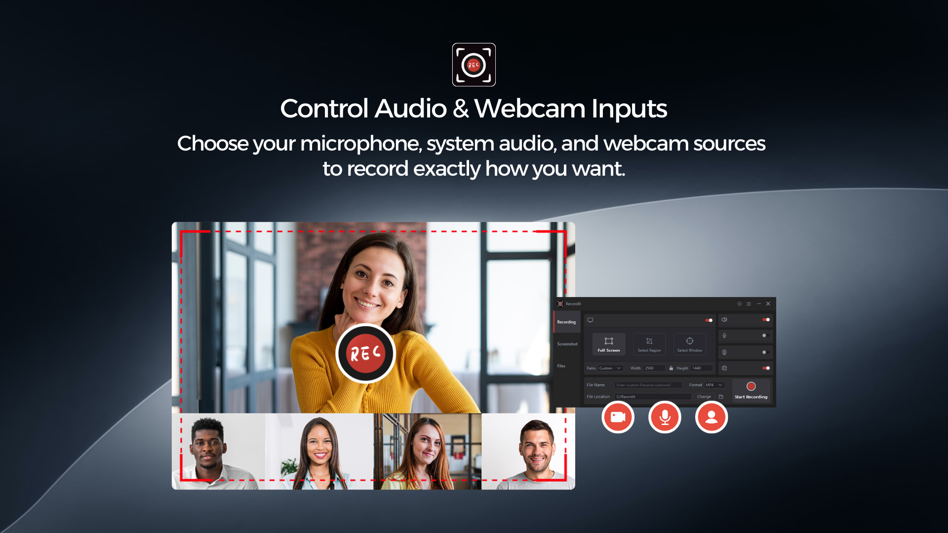 Screenshot 2 of Swyshare Recordit