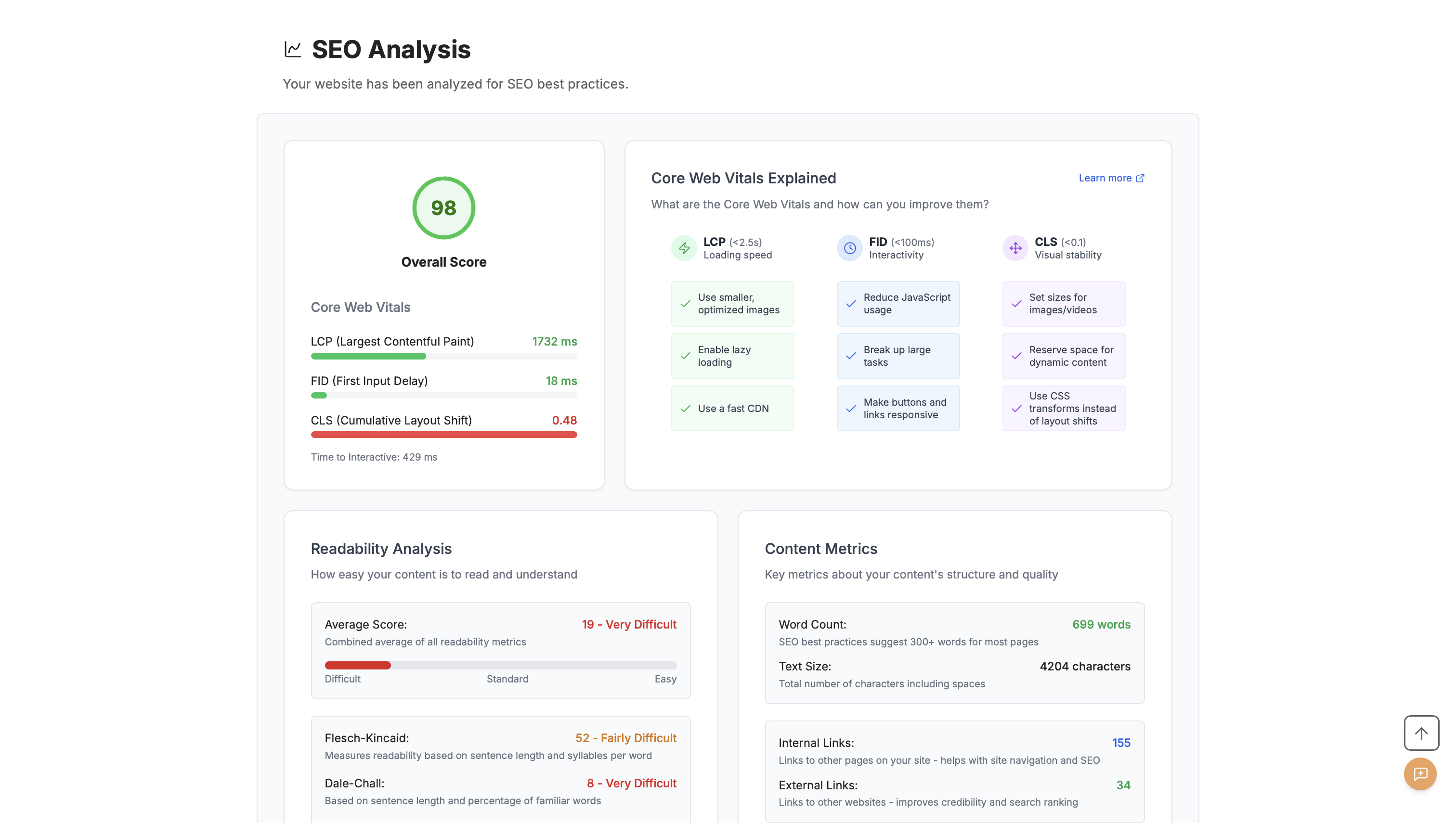 Screenshot 4 of Roast My Web
