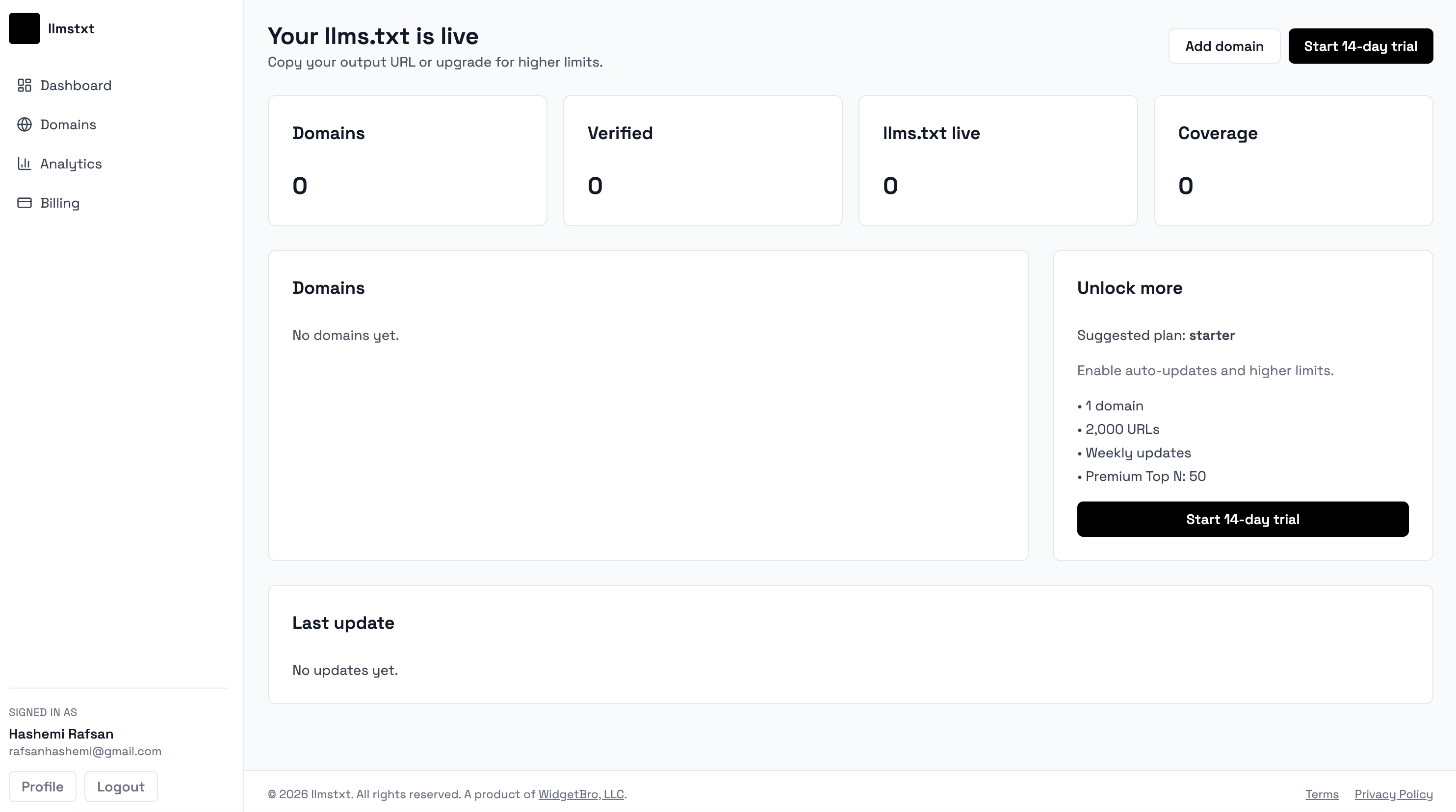 Screenshot 2 of llmstxt.click