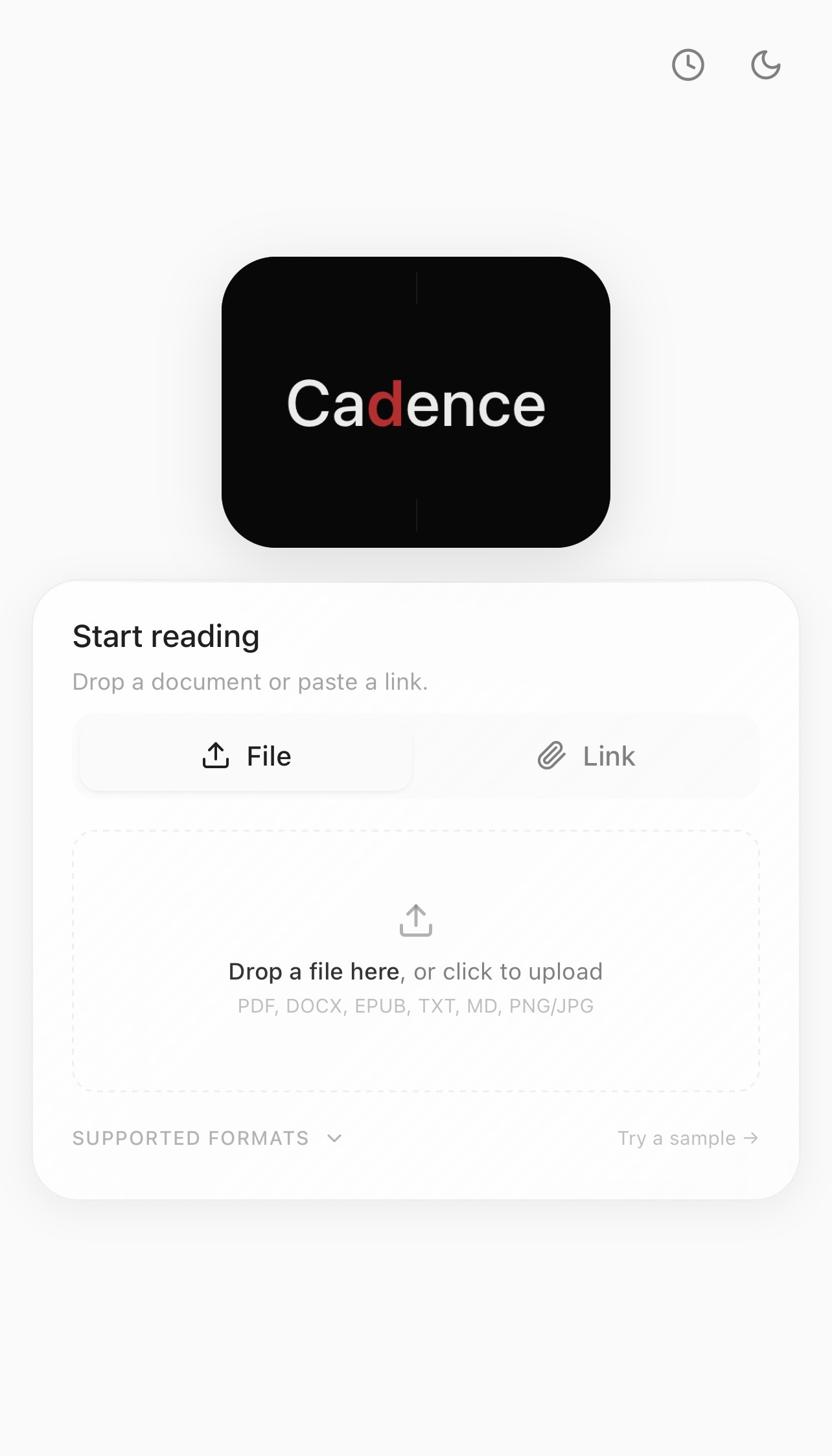 Screenshot 1 of Cadence