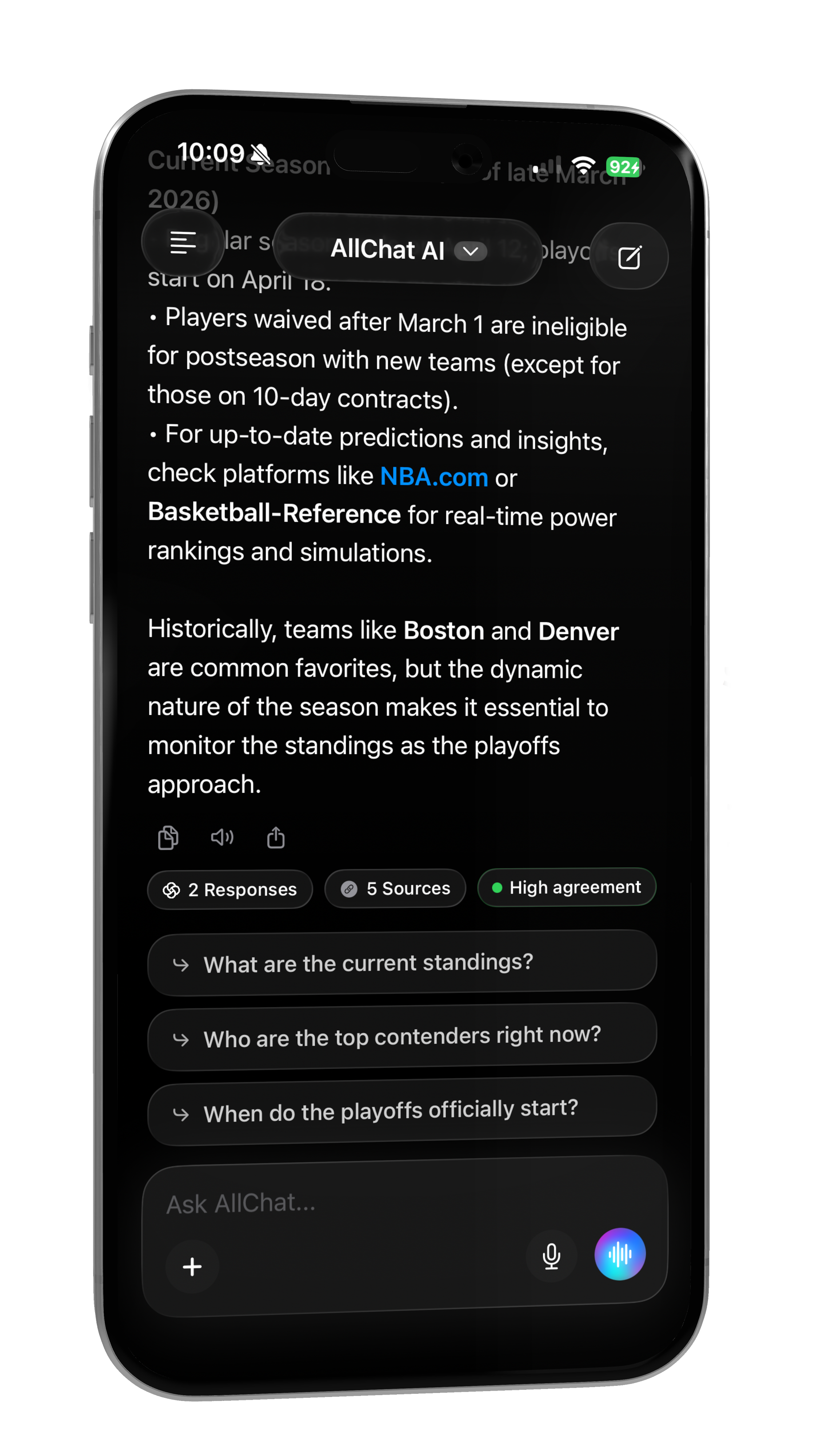 Screenshot 2 of AllChat AI
