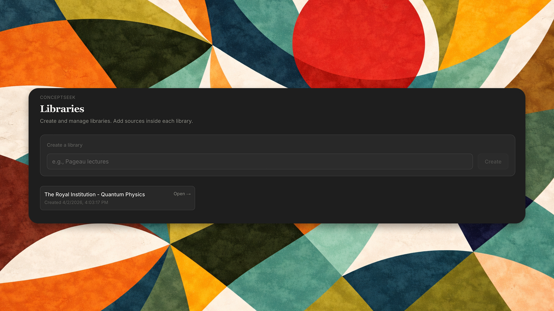 Screenshot 2 of ConceptSeek
