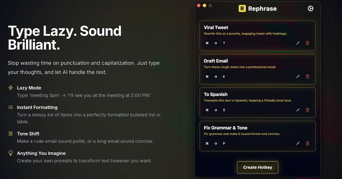 Screenshot 1 of Write Messy. Send Perfect.
