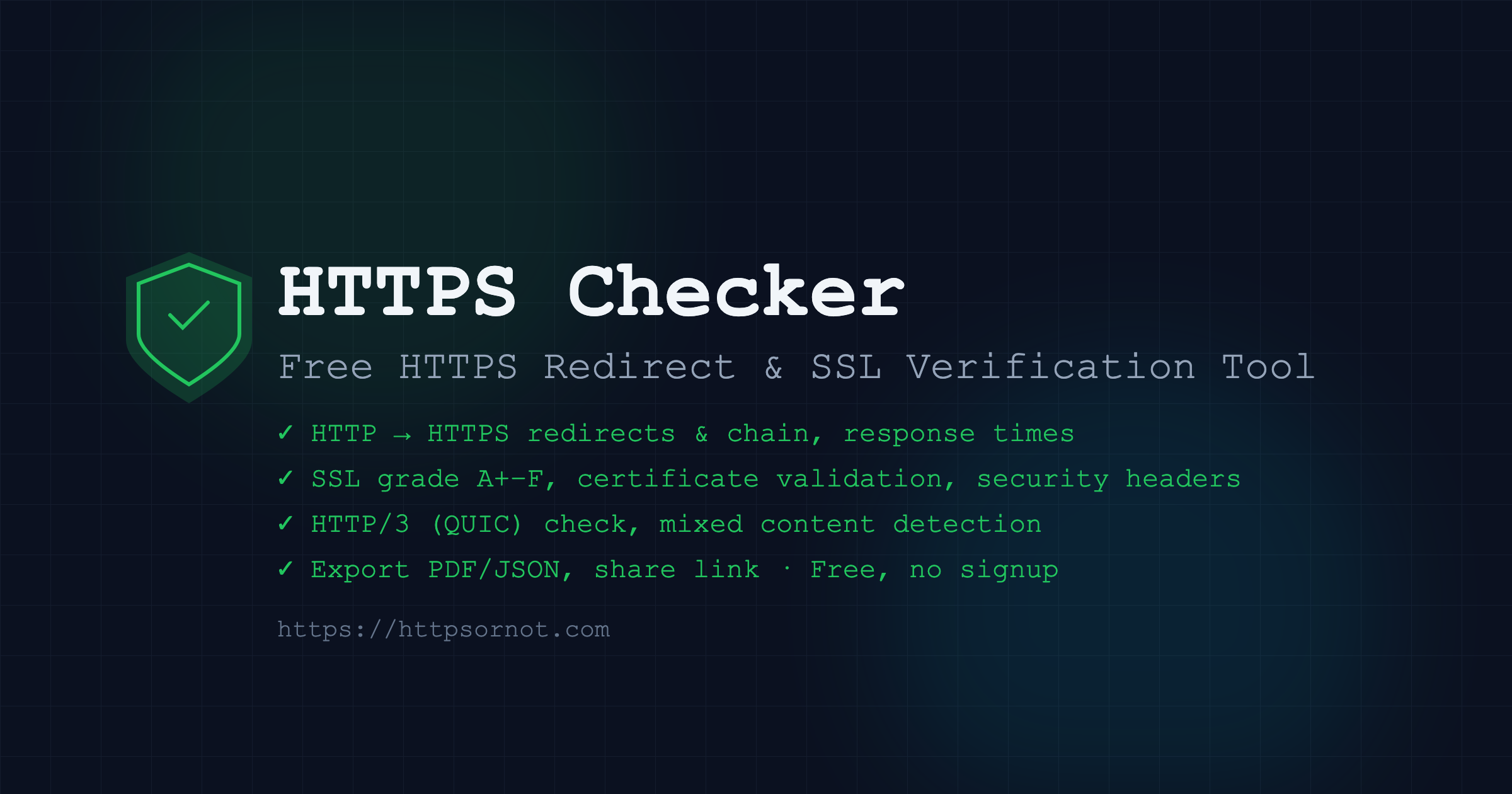Screenshot 1 of HTTPS Checker