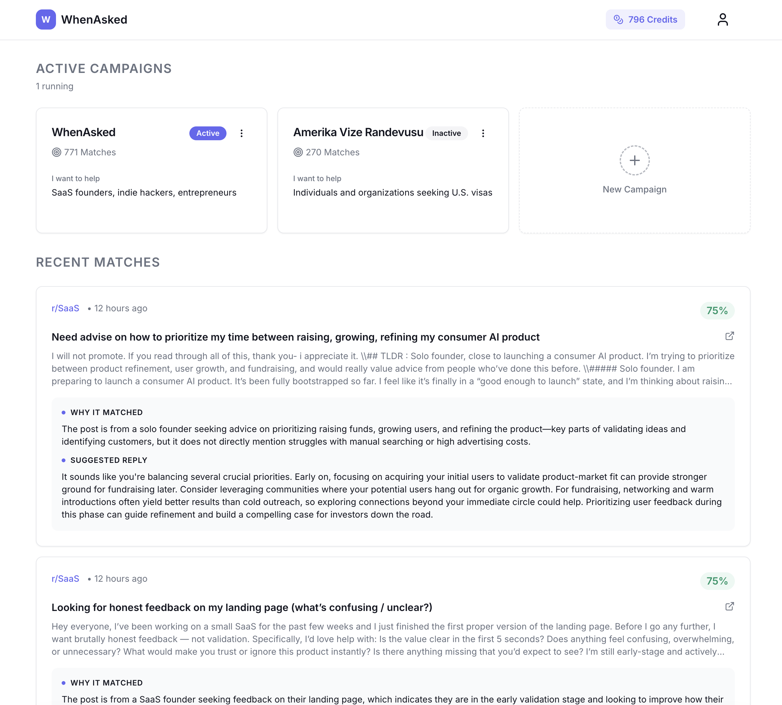 Screenshot 3 of WhenAsked