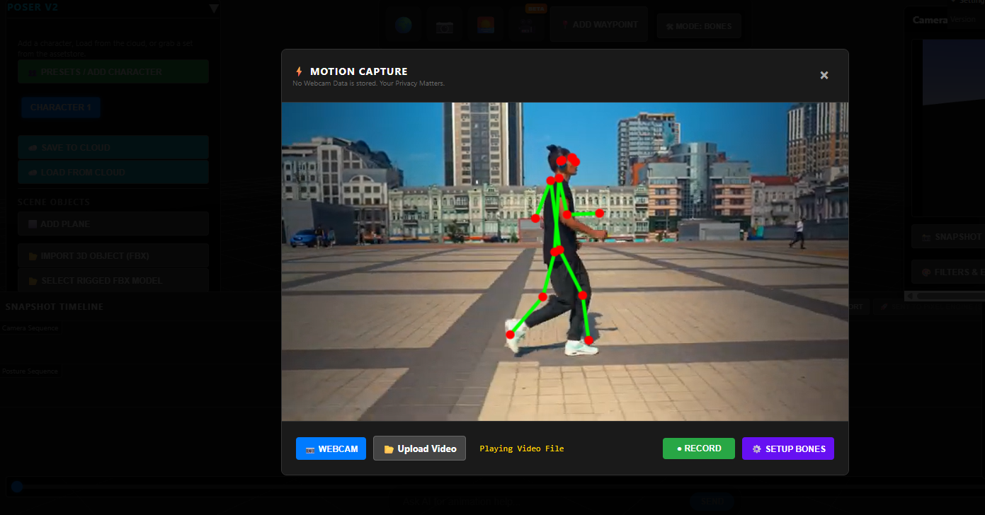 Screenshot 2 of Poser V2