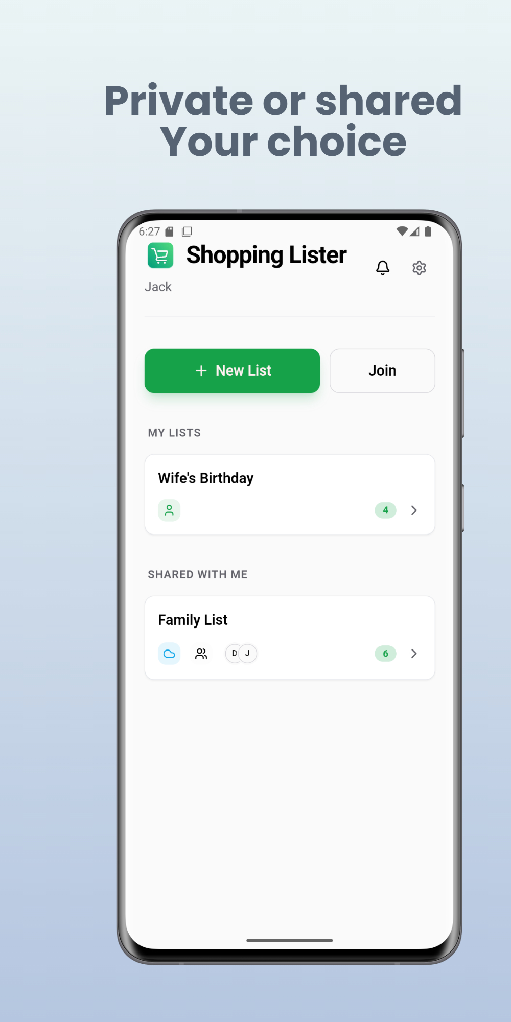 Screenshot 2 of Grocery List: Shopping Lister