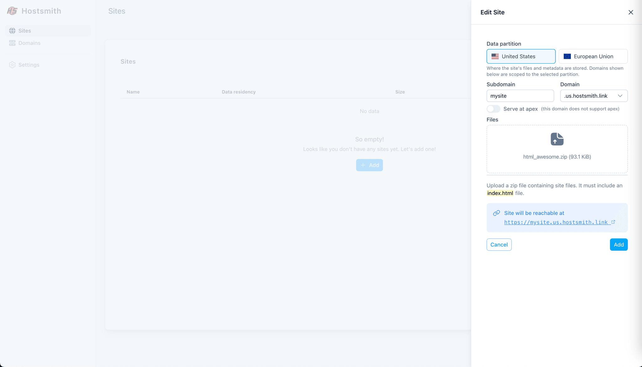 Screenshot 2 of Hostsmith