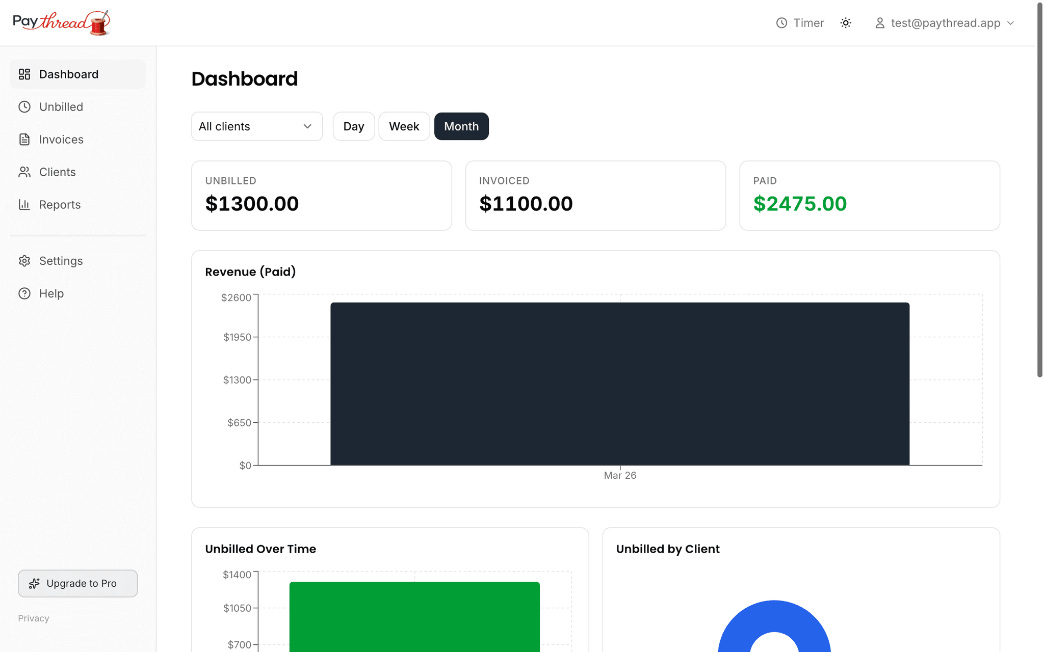 Screenshot 1 of Paythread