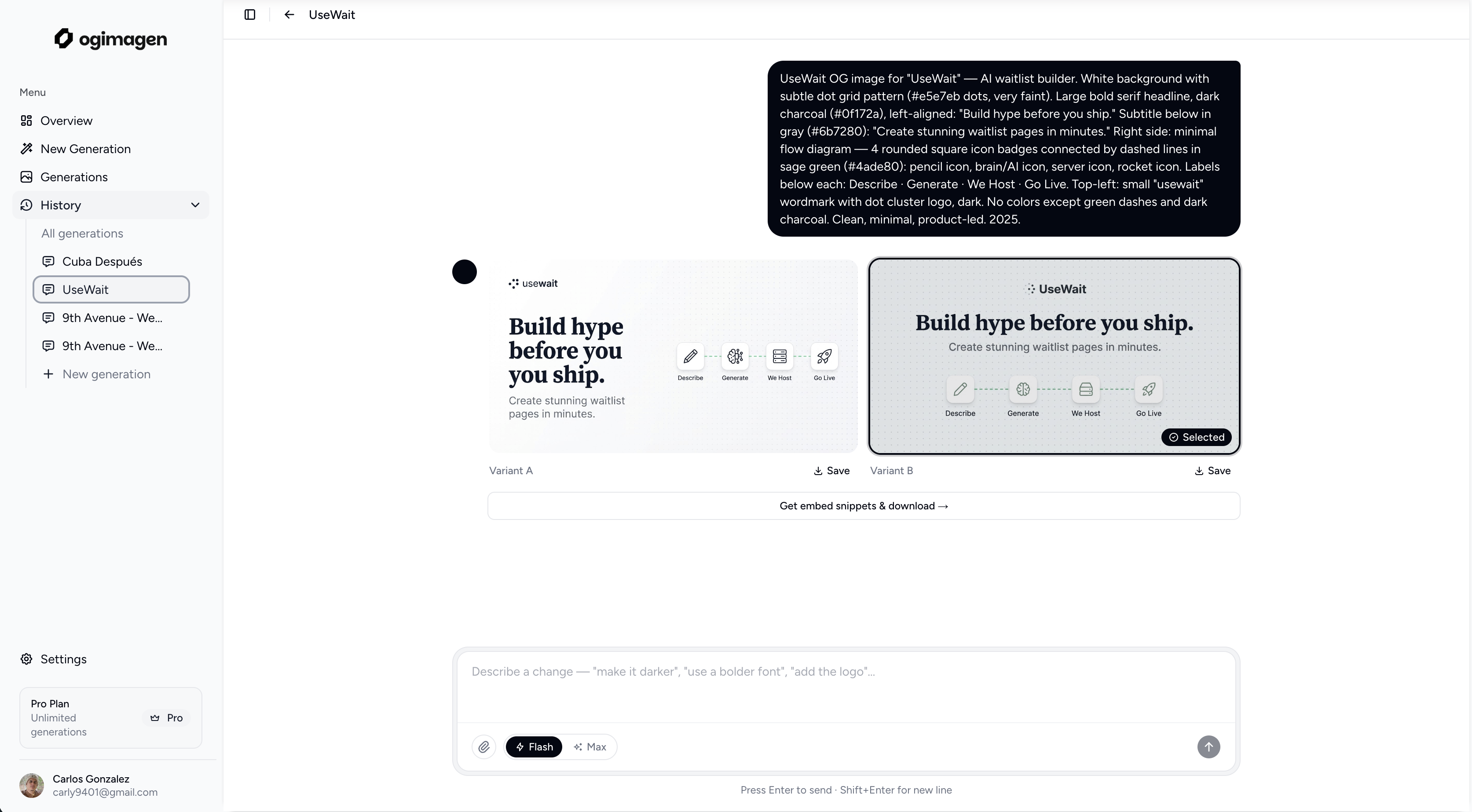 Screenshot 4 of OGImagen
