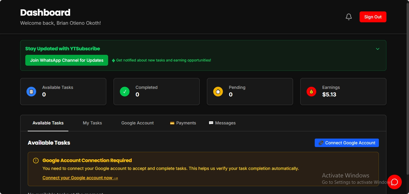 Screenshot 2 of YTSubscribe