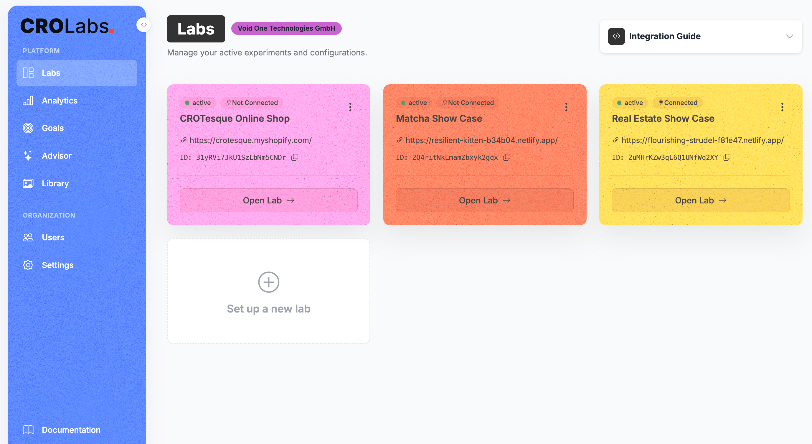 Screenshot 2 of CROLabs