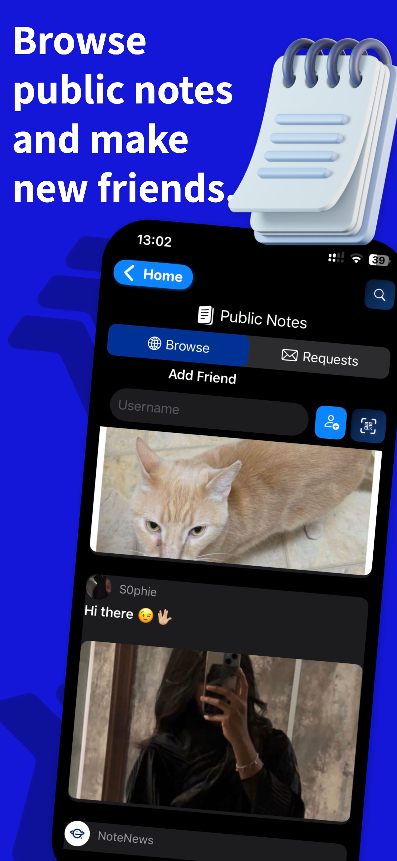 Screenshot 1 of NoteBlocks: Notes Sharing