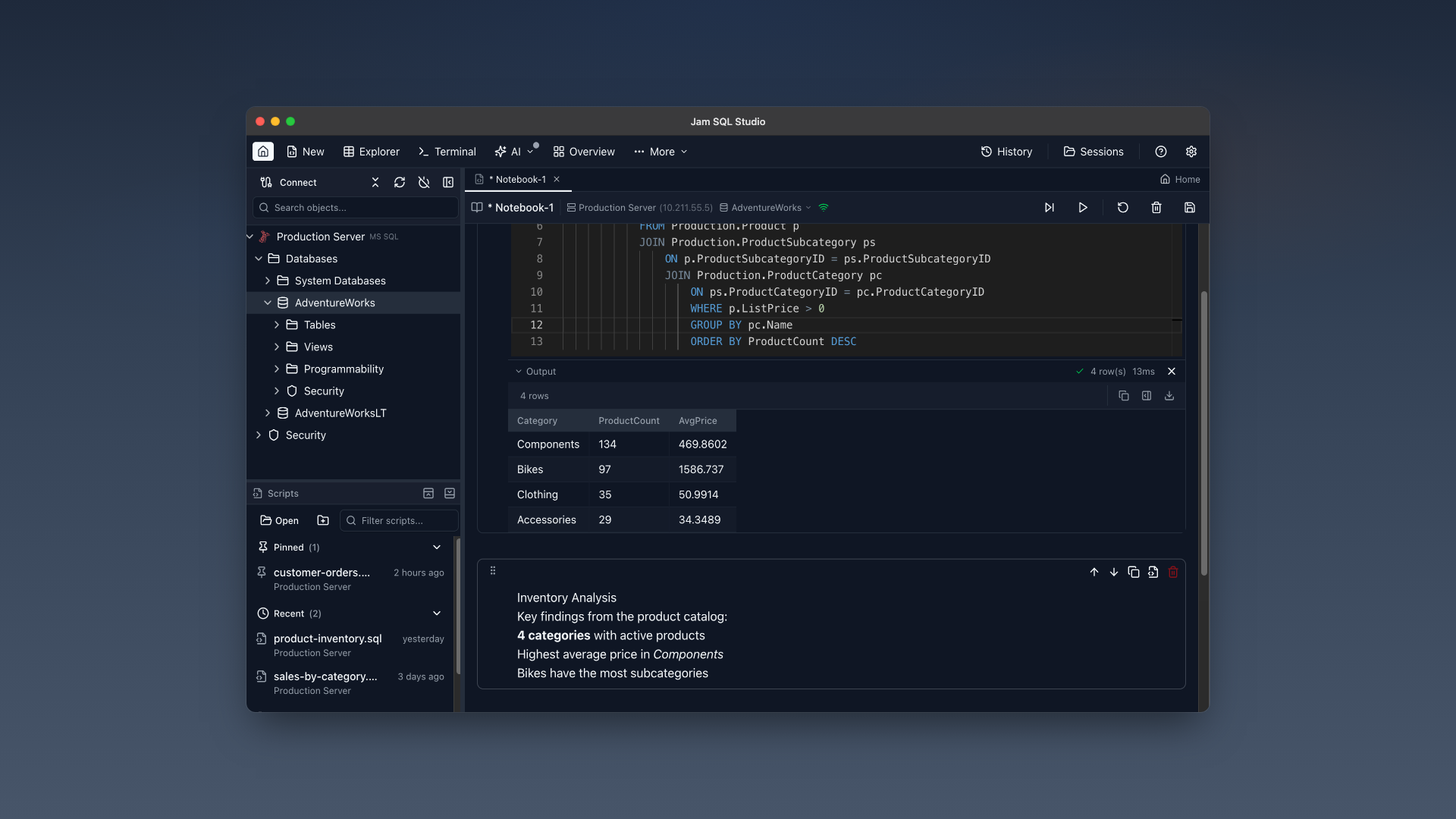 Screenshot 5 of Jam SQL Studio