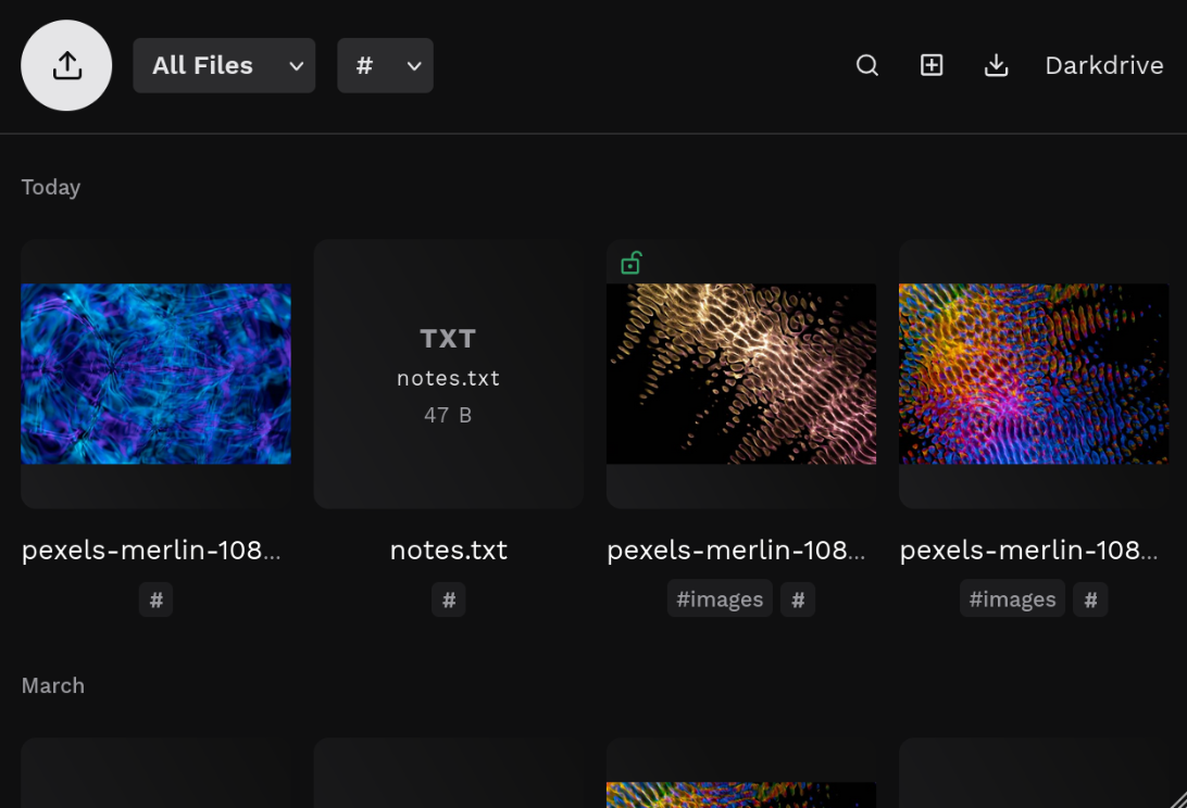 Screenshot 1 of Darkdrive