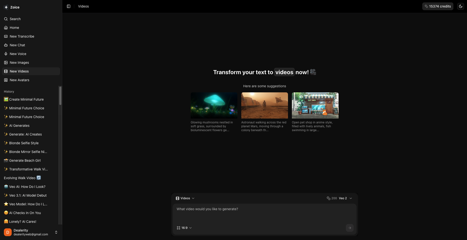 Screenshot 2 of Zoice Custom AI Avatar Generator