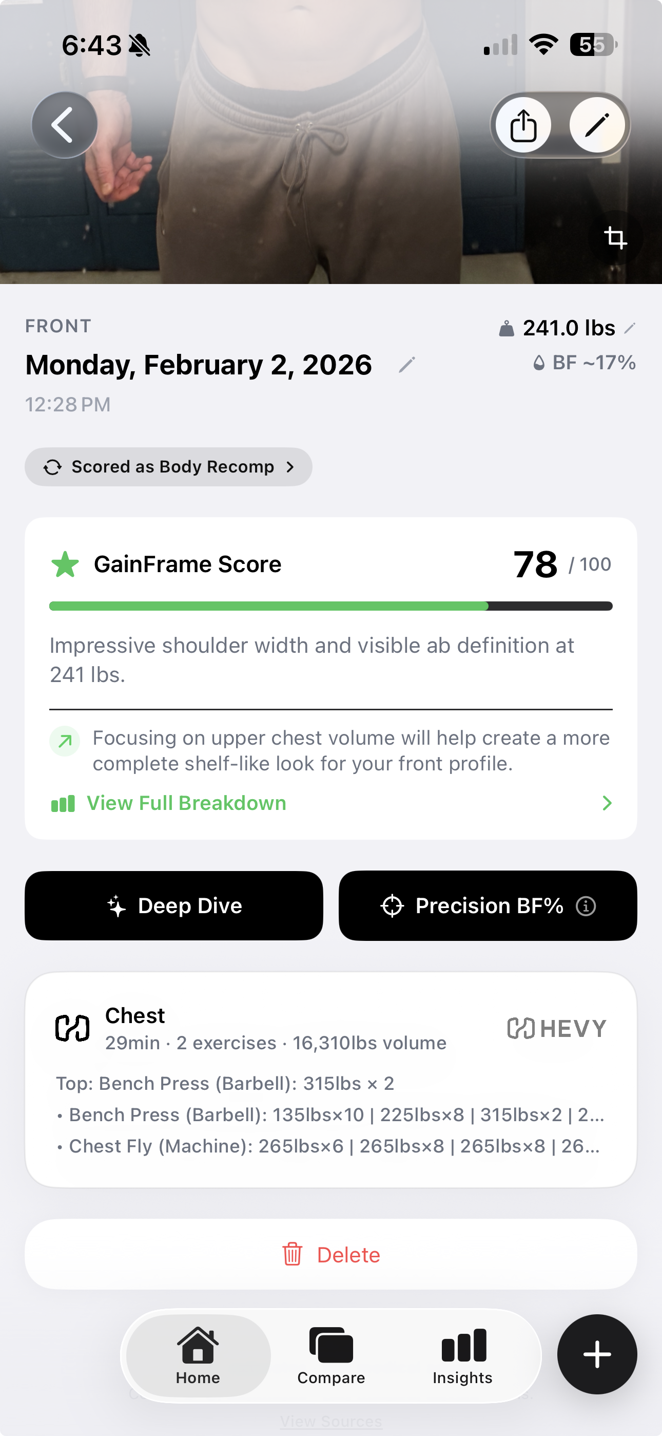 Screenshot 2 of GainFrame