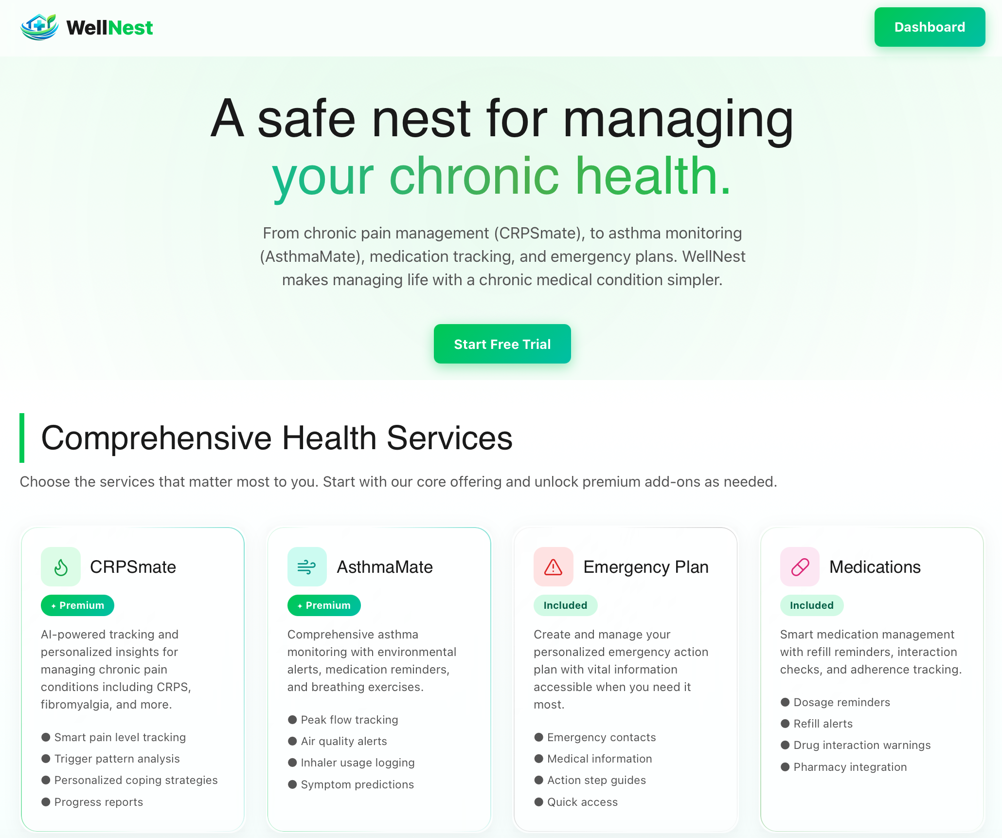 Screenshot 1 of WellNest