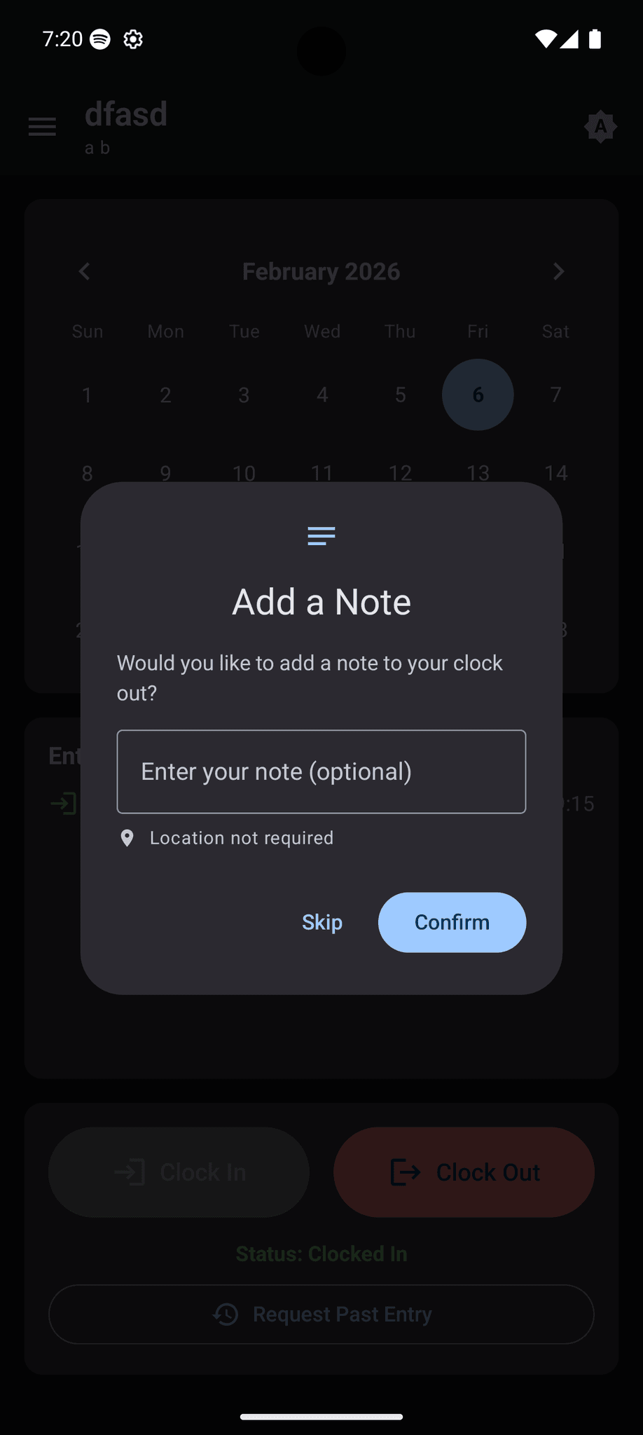Screenshot 4 of WorkStamp