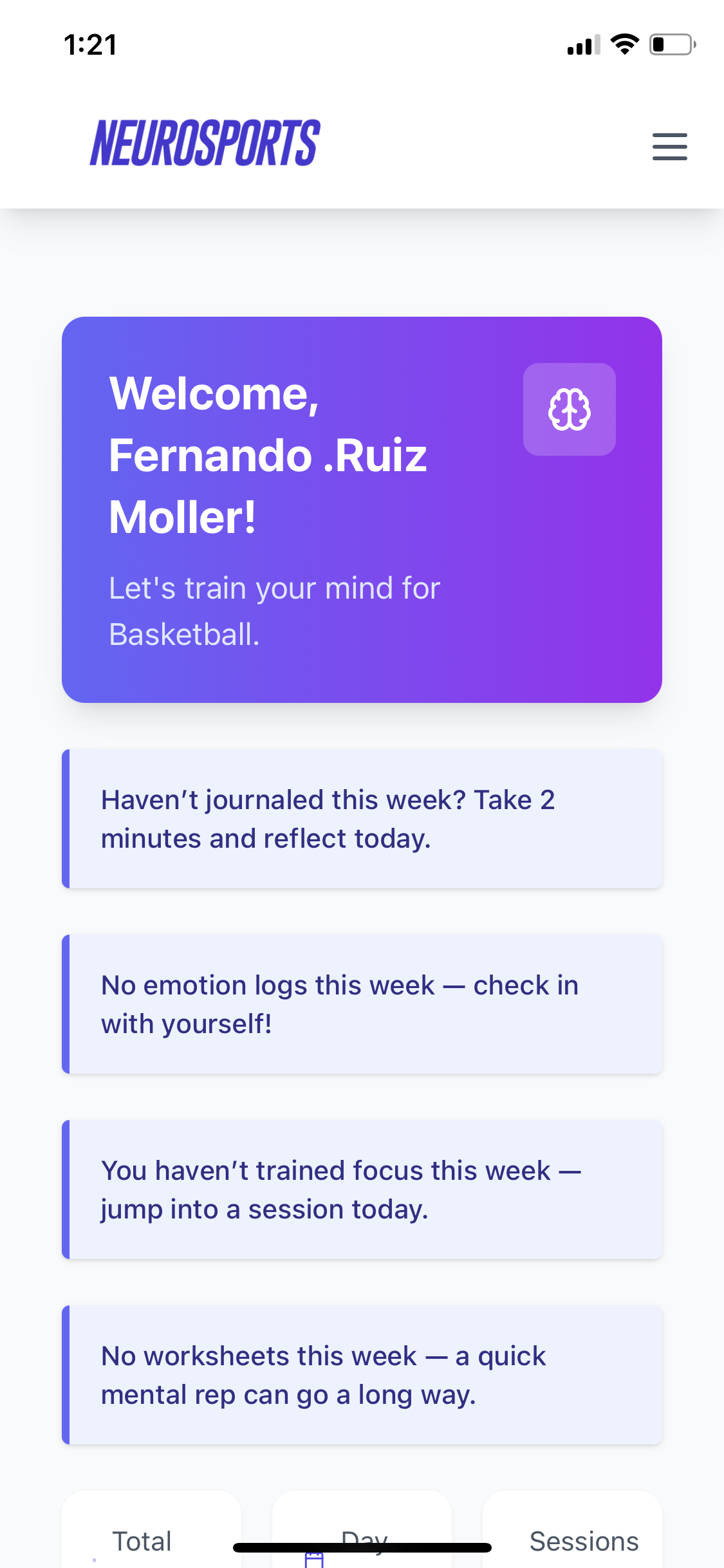 Screenshot 4 of NEUROSPORTS