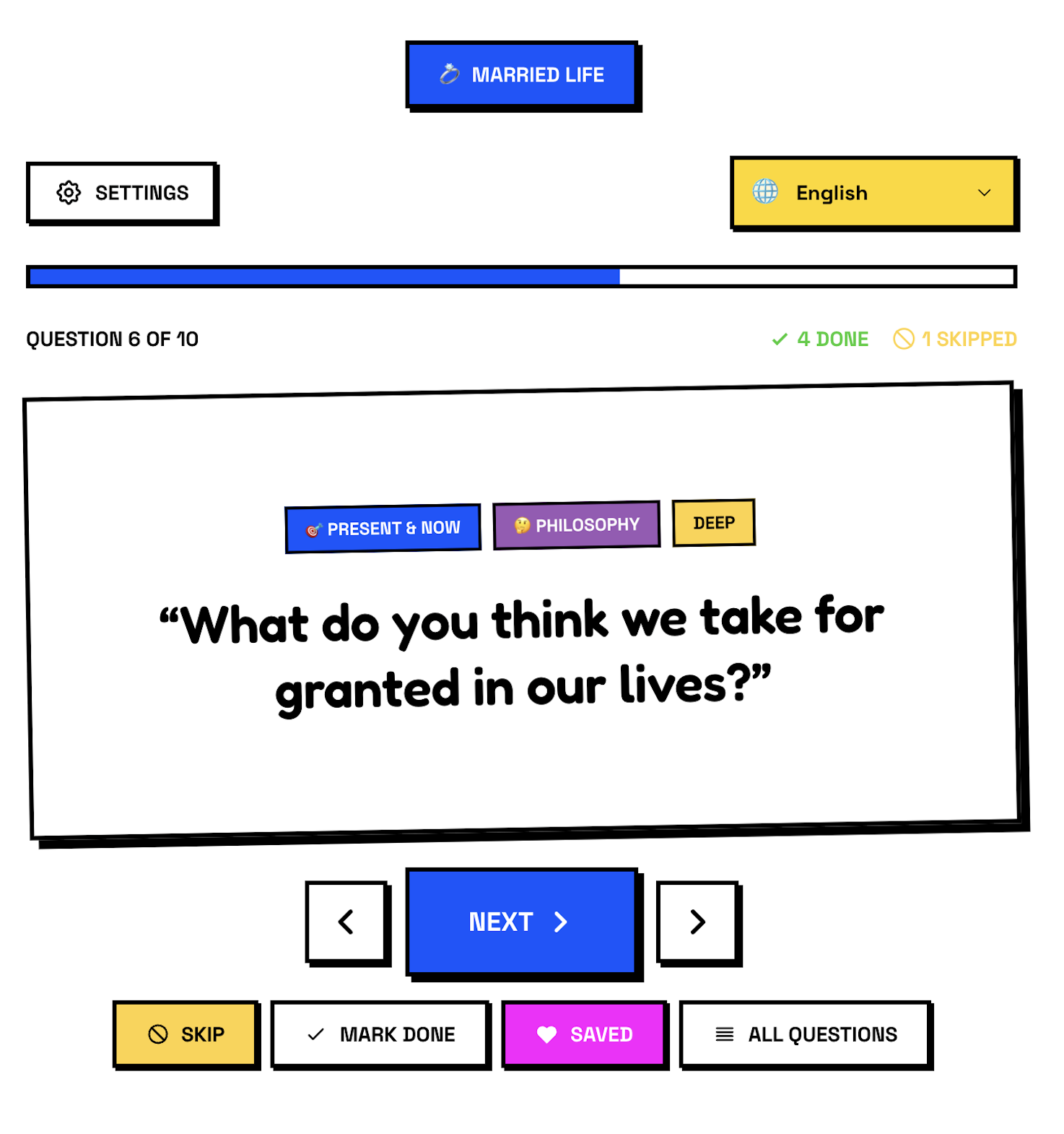 Screenshot 2 of SPARK: Life-Changing Convos