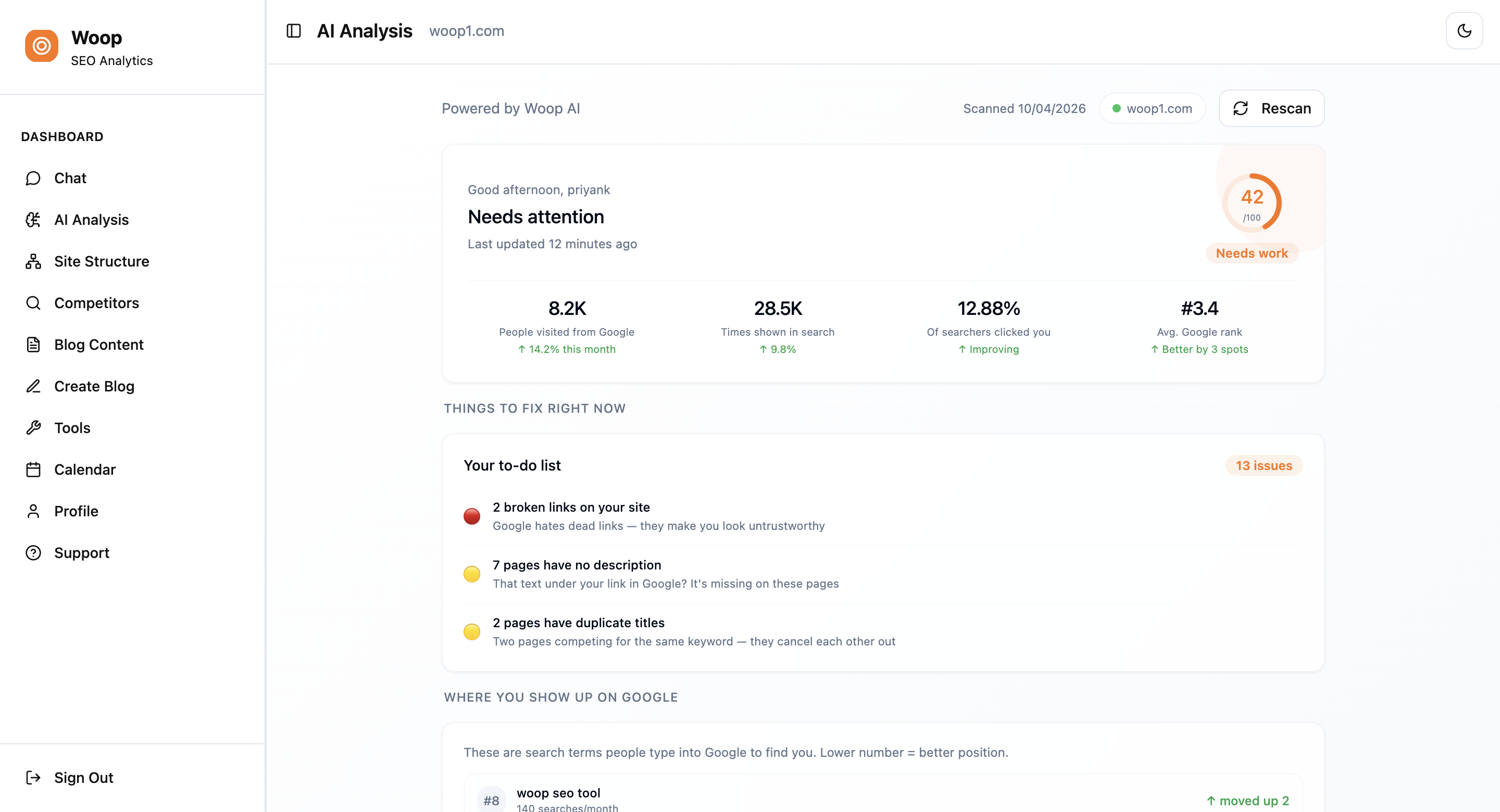 Screenshot 5 of Woop AI